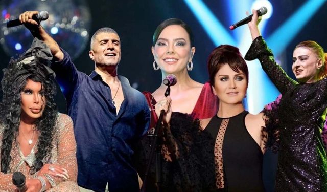 Ünlü sanatçılar milyonlar kazanacak