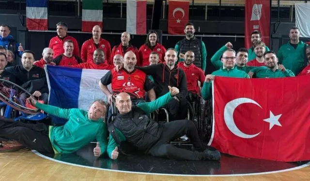 Vakıflar Tekerlekli Sandalye Basketbol Takımı Avrupa ikincisi