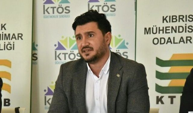 KTMMOB Genel Sekreteri Çelik’ten CTP'ye çağrı!