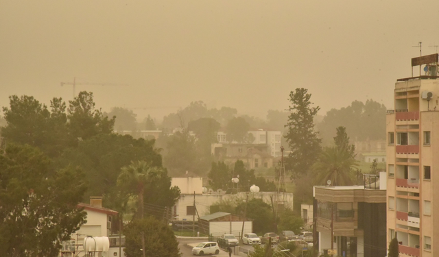 Ülke tozlu havanın etkisinde: Bazı bölgelerdeki ölçümler normalin 40 katını aştı