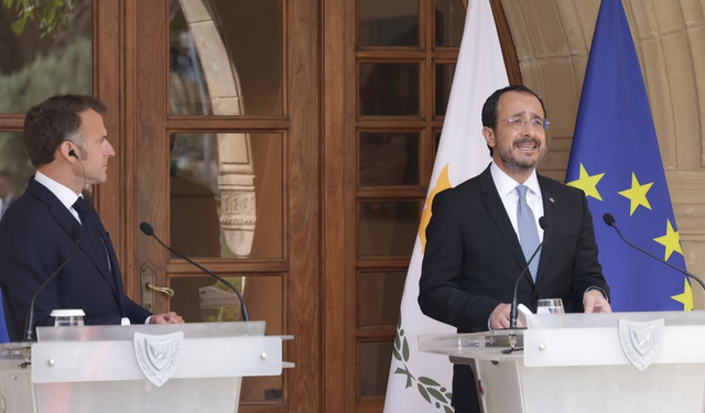 Hristodulidis: Macron’un ziyareti tarihi nitelikte