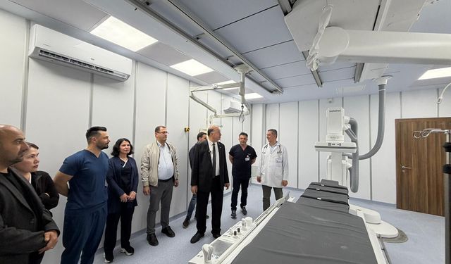 Mağusa Devlet Hastanesi’nde anjiyo merkezi hazır