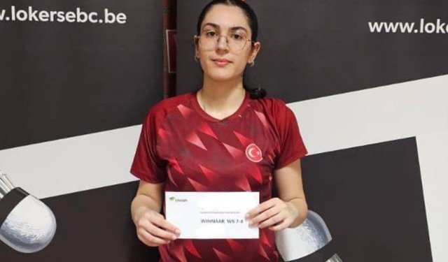 Nehir Deniz Belçika’da şampiyon oldu