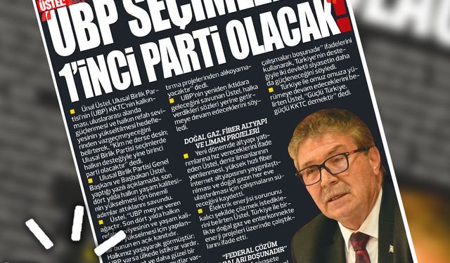 25 MAYIS 2026 KIBRIS GERÇEK MANŞET