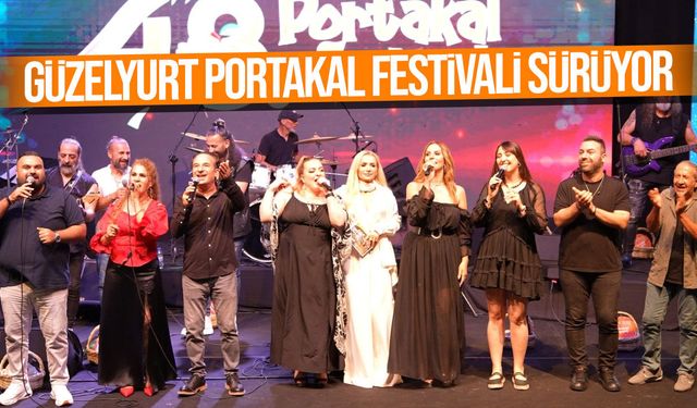 48. Güzelyurt Portakal Festivali’nde müzik dolu gece