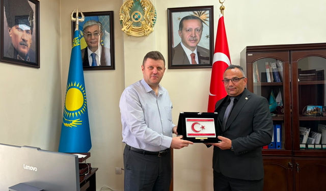 KKTC Eğitim Heyetinden Hoca Ahmet Yesevi Üniversitesi’ne Ziyaret