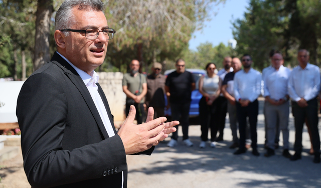 Erhürman Naci Talat'ı Andı