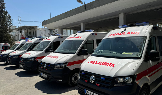 Gazimağusa'da iş kazası