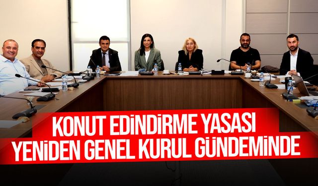 Hukuk Komitesi, Konut Edindirme Yasası’nı yeniden Genel Kurul’a sevk etti