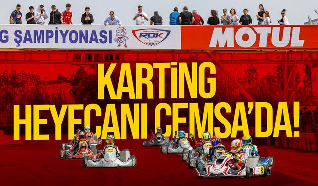 Karting heyecanı Cemsa’da sürüyor