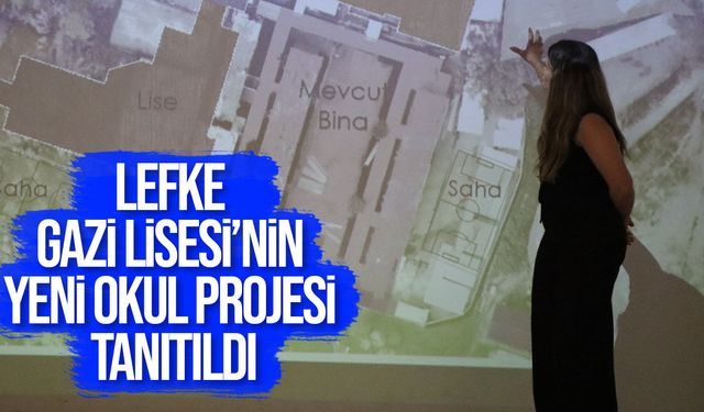 Lefke Gazi Lisesi’nin yeni okul projesinde uzlaşı sağlandı