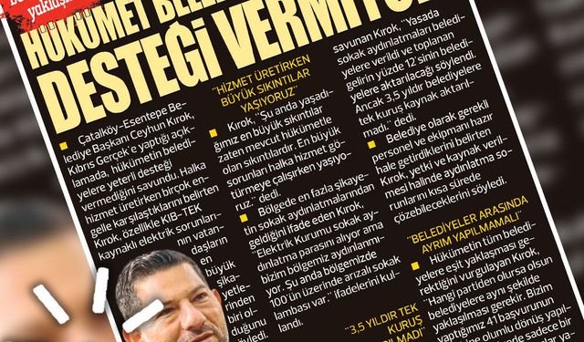 15 TEMMUZ 2026 KIBRIS GERÇEK MANŞET