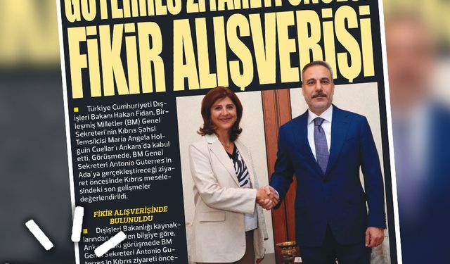 25 TEMMUZ 2026 KIBRIS GERÇEK MANŞET