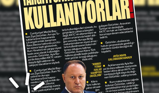 7 TEMMUZ 2026 KIBRIS GERÇEK MANŞET
