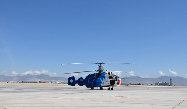 Biz 700 dönüm yanarken helikopteri bile göremedik!