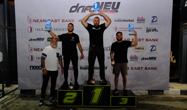 NEU Event Park'ta 37 saatlik Gymkhana maratonu tamamlandı