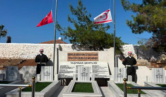 Taşpınar şehitleri düzenlenen törenle anıldı
