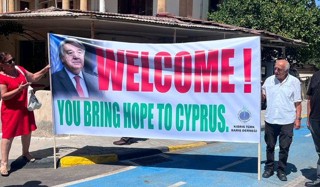 Guterres'in ziyareti sokakta iki farklı tablo ortaya çıkardı
