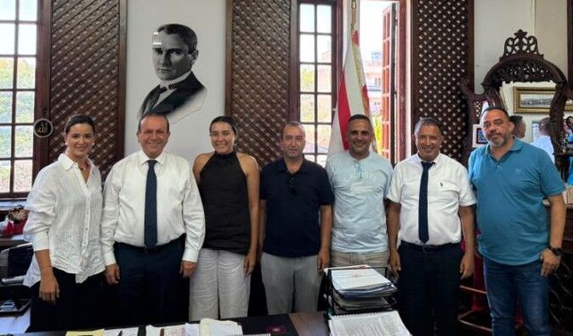 Meritta'dan 8. yıl kapsamında Bakan Ataoğlu'na ziyaret