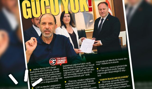 KIBRIS GERCEK MANŞET