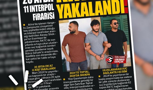 KIBRIS GERCEK MANŞET