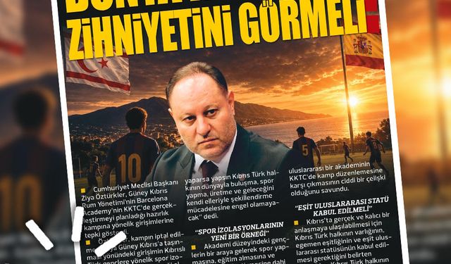 KIBRIS GERCEK MANŞET