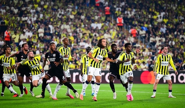 Fenerbahçe Lyon ile 1-1 berabere kaldı: Tur Fransa’ya kaldı