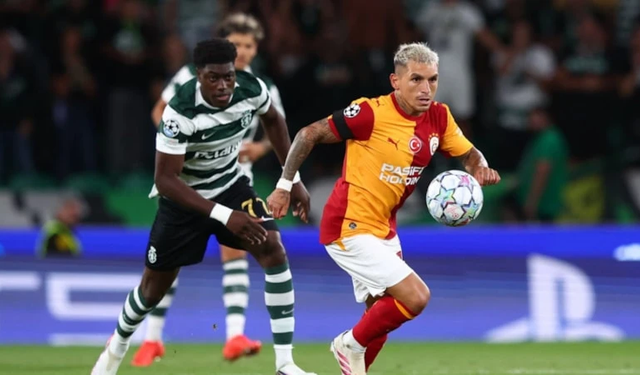 Şampiyonlar Ligi’nde nefes kesen ilk yarı: Sporting 1-1 Galatasaray