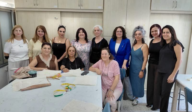 elko ve mesleki teknik öğretim dairesi’nden lefkara nakışı eğitimi