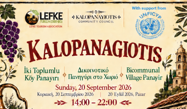 Kalopanayiotis'te iki toplumlu köy panayırı düzenleniyor