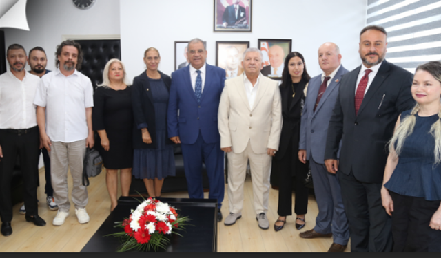 Sucuoğlu, Taekwondo Federasyonu heyetini kabul etti