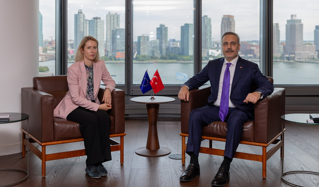 Hakan Fidan, Kaja Kallas ile New York’ta görüştü