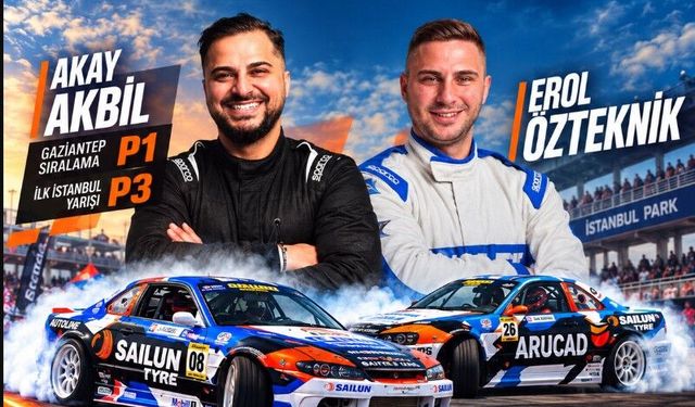 Akay Akbil ve Erol Özteknik İstanbul Park’ta piste çıkıyor