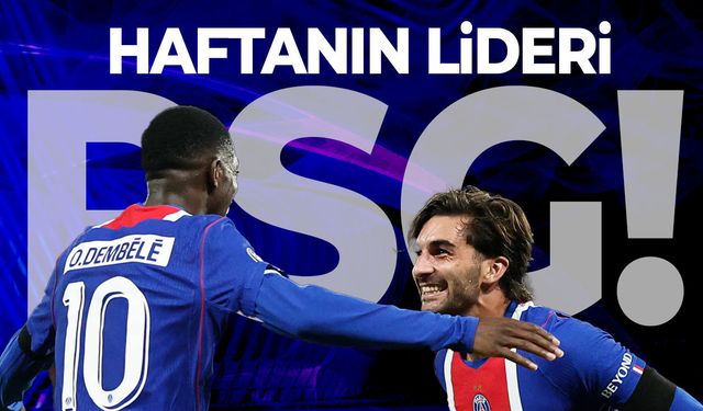 Şampiyonlar Ligi’nde ilk haftanın lideri PSG oldu