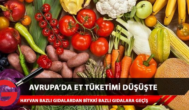 AVRUPALI TÜKETİCİLERİN YARISI ET TÜKETİMİNİ AZATTI