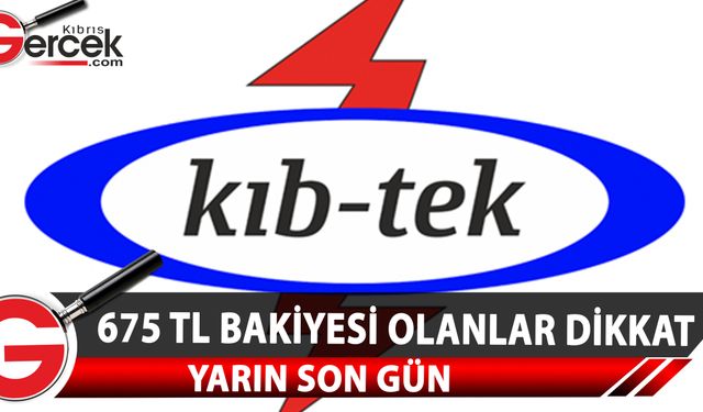 ''675 TL üzeri bakiyesi olan tüm abonelerin elektrikleri yarın kesilecek"