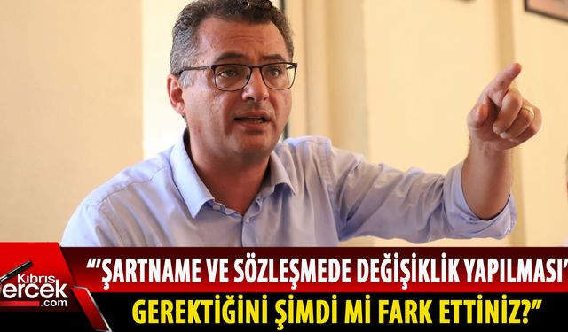 Erhürman, akaryakıt ihalesinin tekrar iptal edilmesine sert tepki verdi