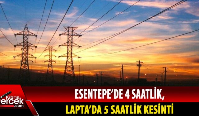 Yarın nerelerde elektrik kesintisi yaşanacak?