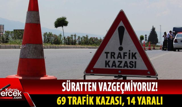 Haftalık trafik bilançosu açıklandı