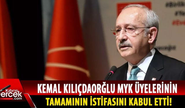 CHP'de MYK üyelerinin tamamı istifa etti