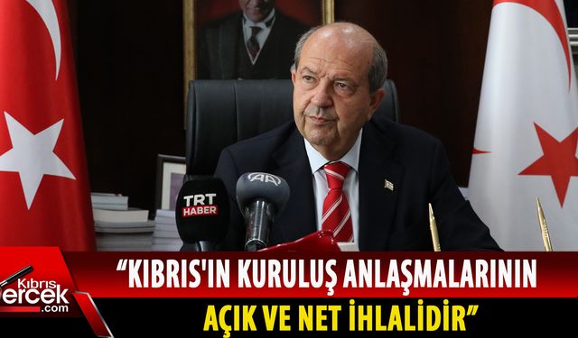 Cumhurbaşkanı Tatar, Rumların Fransa ile deniz üssü görüşmelerini değerlendirdi