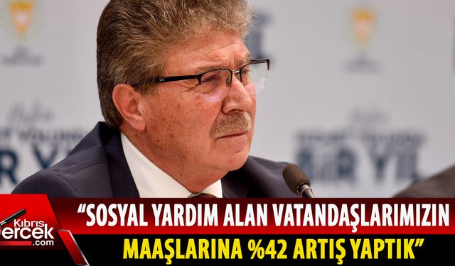 Başbakan Üstel, Sosyal Yardım alan vatandaşların maaşları ile ilgili açıklamada bulundu