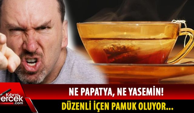 İşte siniri stresi bitiren o çay....