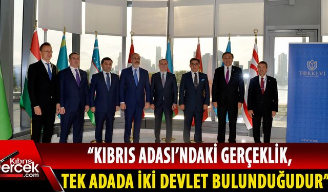 Bakan Ertuğruloğlu, TDT Dışişleri Bakanları Konseyi’nin gayrı resmi toplantısında konuştu