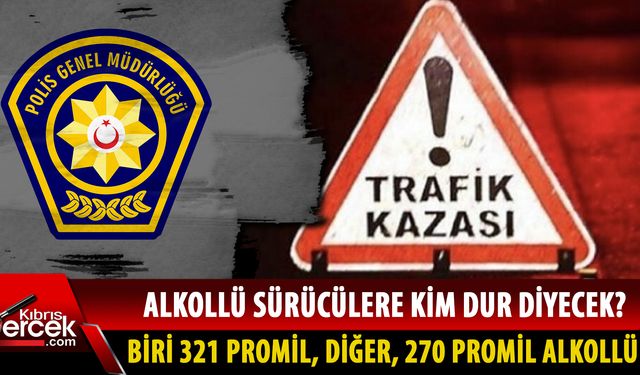 Lefkoşa-Girne Anayolu ve Lefkoşa Kuzey Çevre Yolu üzerinde kaza!