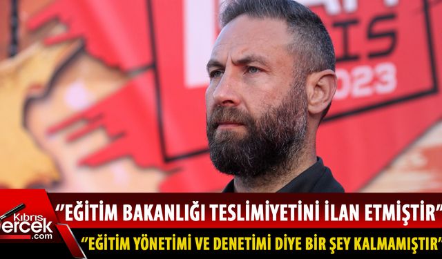''Öğrenciler, okul bütçeleri, okul güvenliği gibi sorunlar ortada duruyor''