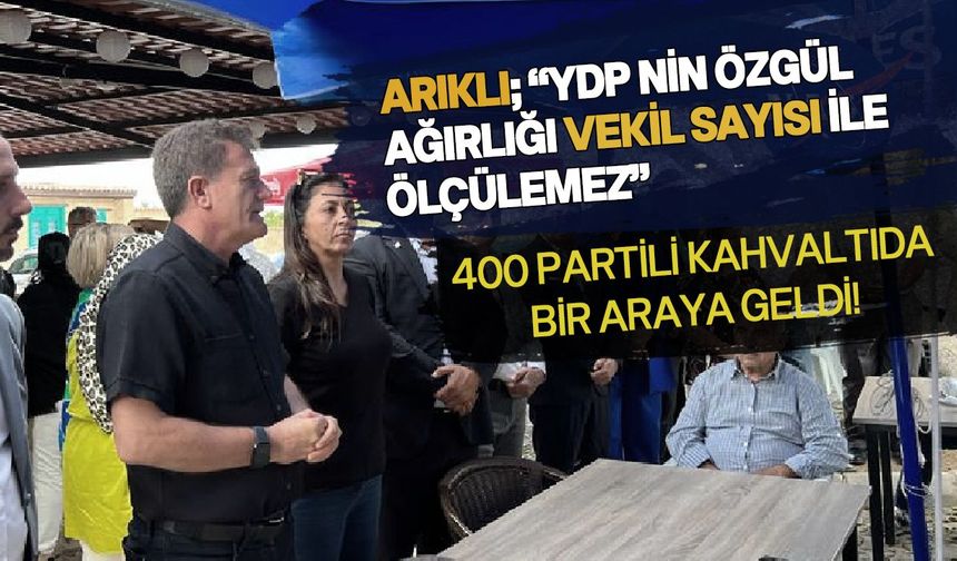 YDP'liler Karşıyaka'da bir araya geldi!