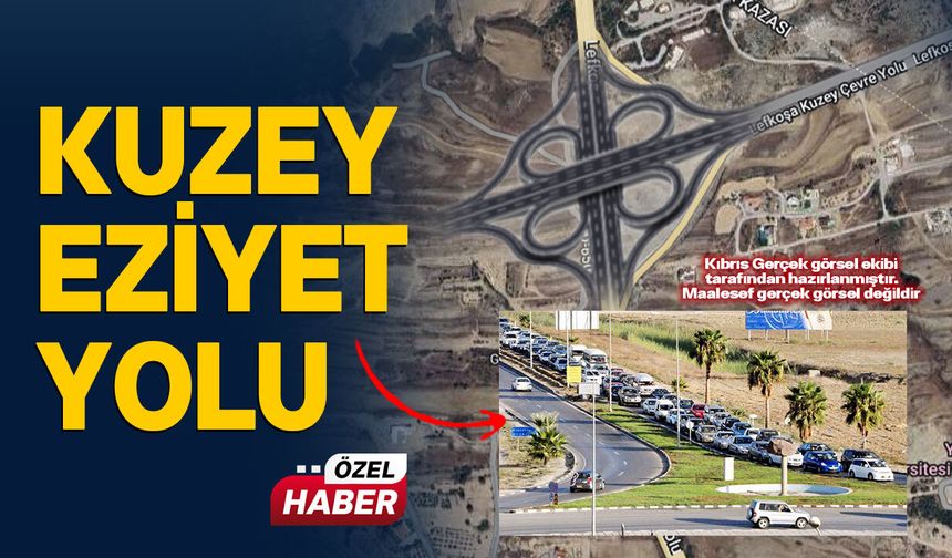 Vatandaş, Çevreyolu'nun Girne istikametine bağlanması için kavşak istiyor!