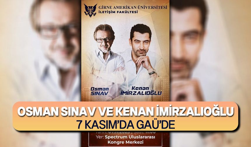 GAÜ'de 'Türk Sinema ve Dizi Sektörünün Geleceği' konuşulacak