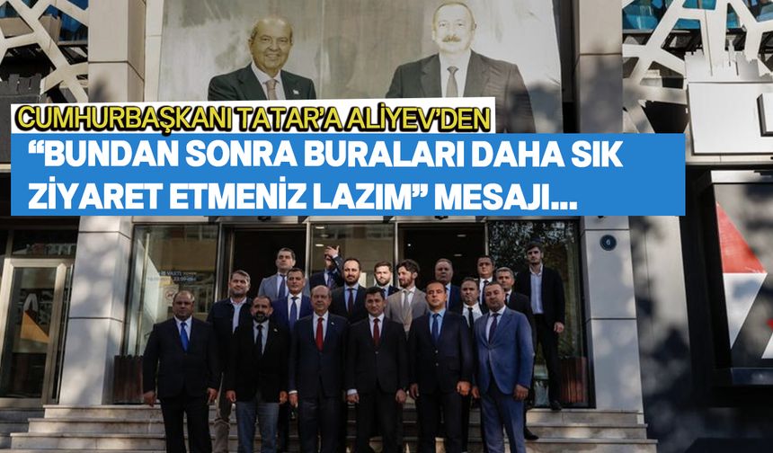 Cumhurbaşkanı Tatar, Bakü’de iş insanlarıyla buluştu…